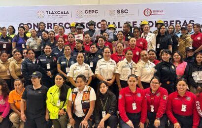Tlaxcala es sede del Congreso Regional de Bomberas