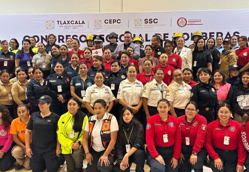 Tlaxcala es sede del Congreso Regional de Bomberas
