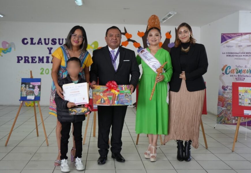 Concurso de Dibujo Infantil “Así Vivo el Carnaval 2025” premia a ganadores