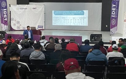 Taller deportivo para atletas tlaxcaltecas