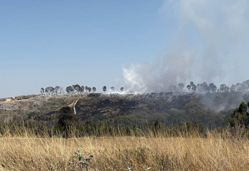 Incendio en relleno sanitario Nanacamilpa bajo control