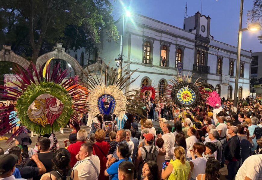 Carnaval de Tlaxcala en Azcapotzalco sorprende al público