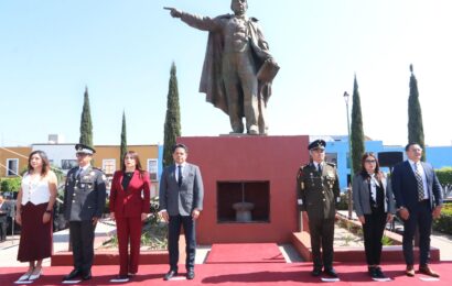 Conmemoran 219 Aniversario del Natalicio de Benito Juárez