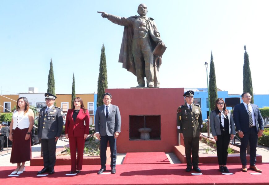 Conmemoran 219 Aniversario del Natalicio de Benito Juárez