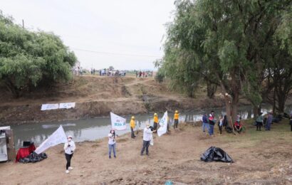 Saneamiento del Río Atoyac inicia con jornada masiva