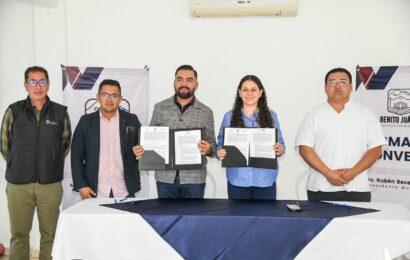 Convenio entre  SC y Benito Juárez impulsa la cultura