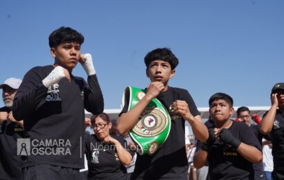 Clase Nacional Boxeando por la Paz reúne a miles en Tlaxcala