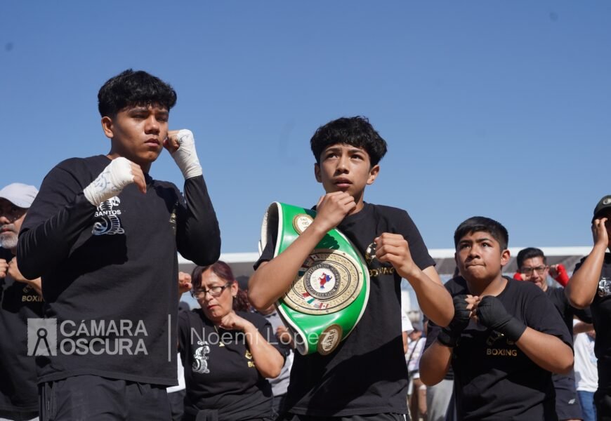 Clase Nacional Boxeando por la Paz reúne a miles en Tlaxcala