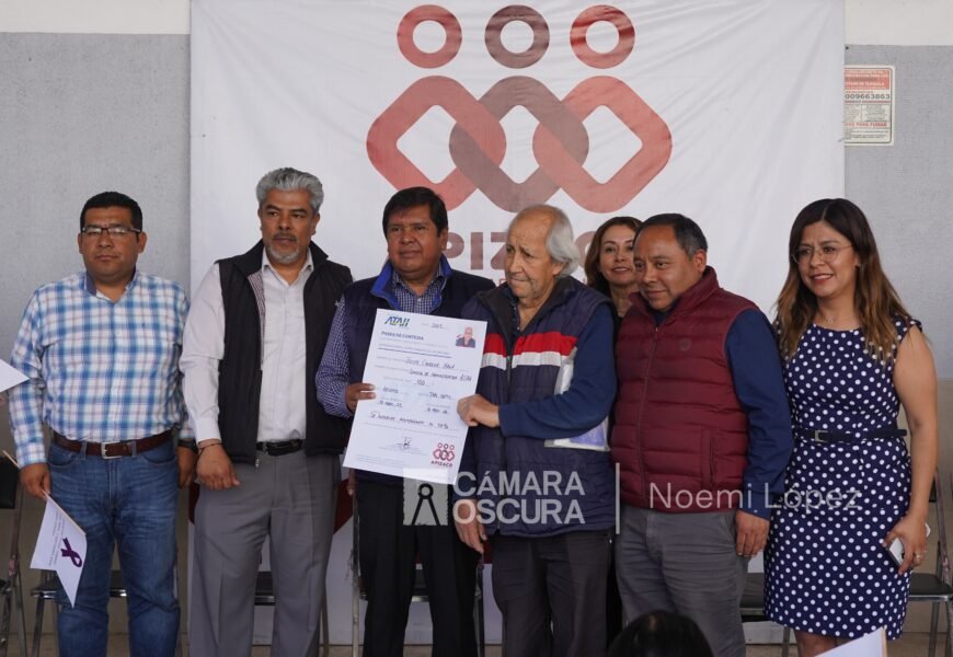 Ayuntamiento de Apizaco firma convenio con ATAH en apoyo a enfermos