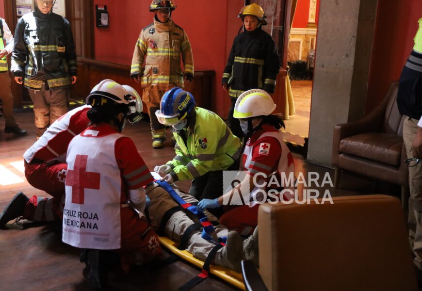 Realizan primer Simulacro nacional 2025