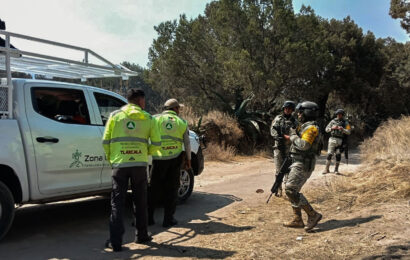 Apoyo a Atlzayanca ante incendio forestal