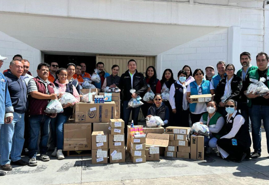 Entrega de medicamentos en Atltzayanca