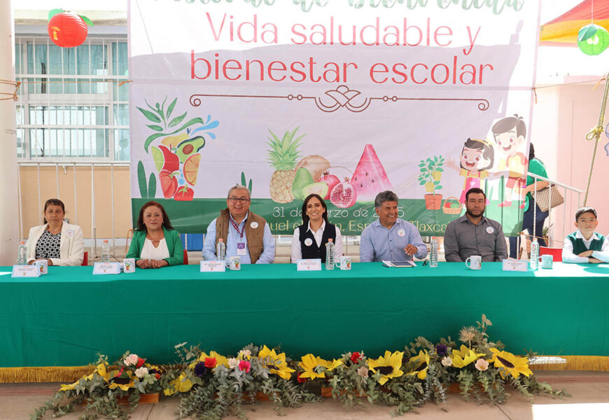 Festival impulsa vida saludable en escuelas de Tlaxcala
