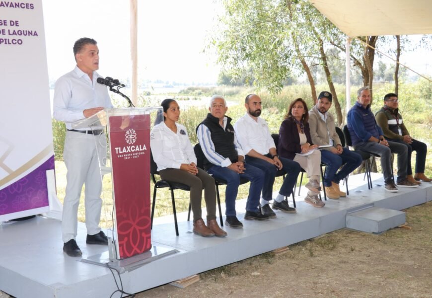 Restauración de la Laguna de Acuitlapilco avanza Restauración de la Laguna de Acuitlapilco avanza