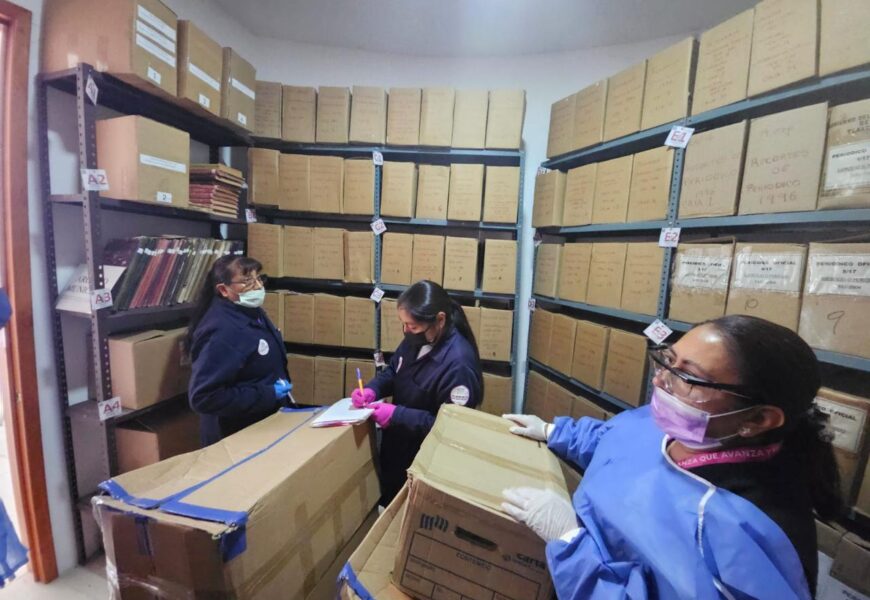 Preservación documental: fortalecen archivos municipales