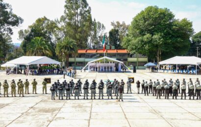 Gobernadora asiste a toma de protesta de nuevo Coordinador estatal Guardia Nacional