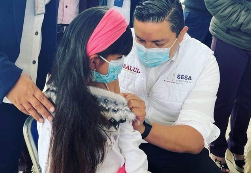Tlaxcala lidera vacunación de influenza con 104.9%
