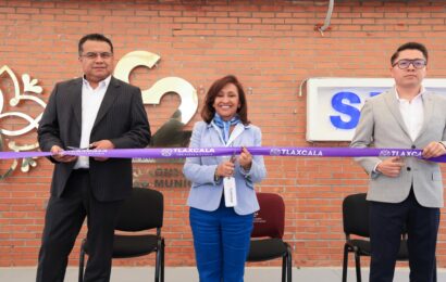 Gobierno de Tlaxcala equipa a Muñoz con C2