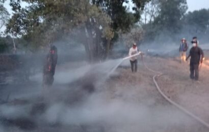 Incendio en Atltzayanca moviliza brigadas