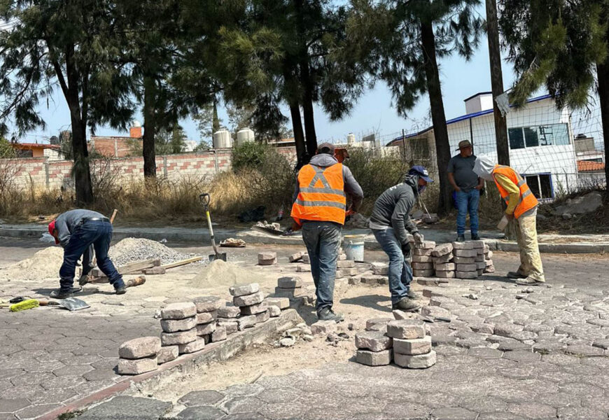 Rehabilitación de vialidades en Atempan beneficia a la comunidad