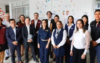Visita de JICA al Sedif Tlaxcala impulsa envejecimiento saludable