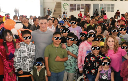Día de la Niñez en Tlaxcala reúne a niñas y niños con actividades recreativas