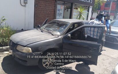 Dirección de Seguridad Pública Apizaco atiende asalto