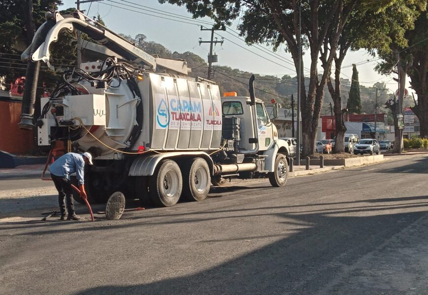 Desazolve en la Capital refuerzan prevención en temporada de lluvias