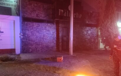 Incendio en bar de Apizaco moviliza a policía