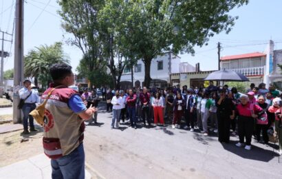 Gobernadora participa en Simulacro Nacional 2025