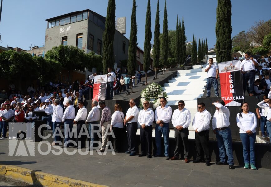 Conmemora CROM Tlaxcala Día del trabajo 2025 Conmemora CROM Tlaxcala Día del trabajo 2025