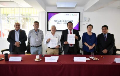 Convenio CECyTE Tlaxcala inicia acciones ambientales