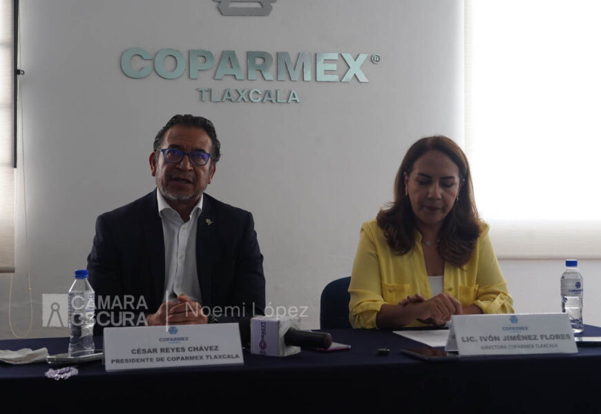 Reforma al Poder Judicial preocupa a Coparmex Tlaxcala