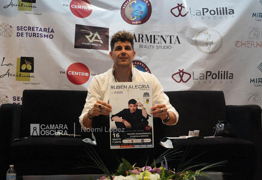 Rubén Alegría llega a Tlaxcala con su Tour 2025