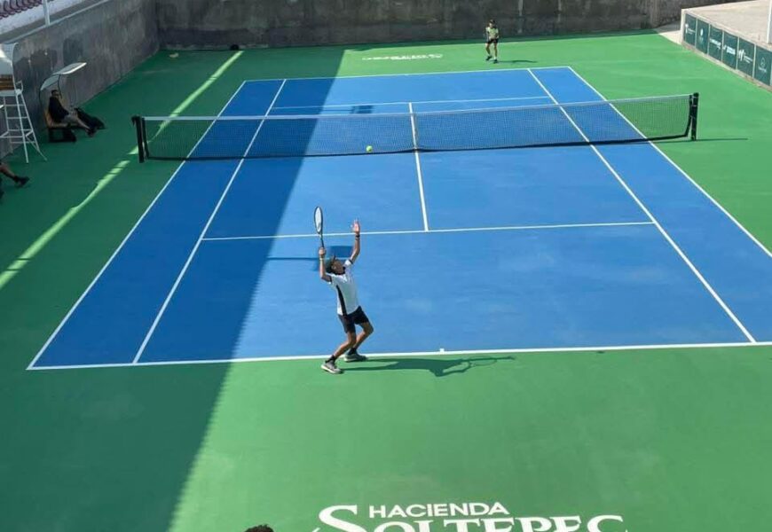 Fase Macro Regional de Tenis arranca en Huamantla