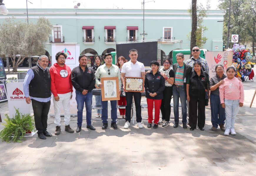 Jardín del Arte agradece a Alfonso Sánchez por apoyo al arte local