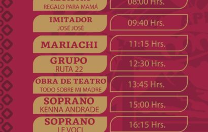 Prepara Apizaco actividades para consentir a mamá