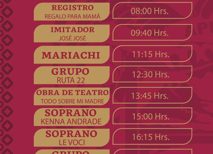 Prepara Apizaco actividades para consentir a mamá
