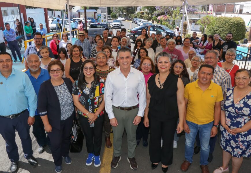 Rehabilita Ayuntamiento de Tlaxcala calle en La Joya