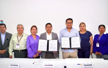 Icatlax y Tenancingo firman convenio de capacitación