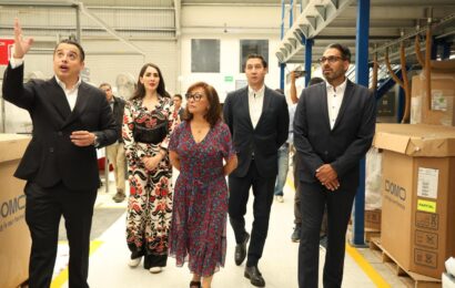 Knipping Automotive en Tlaxcala inaugura tercera nave industrial