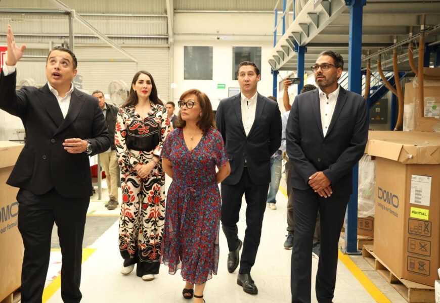 Knipping Automotive en Tlaxcala inaugura tercera nave industrial