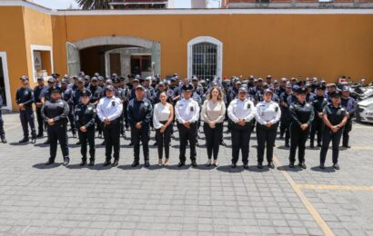 Entregan cámaras corporales en Tlaxcala para fortalecer la seguridad pública
