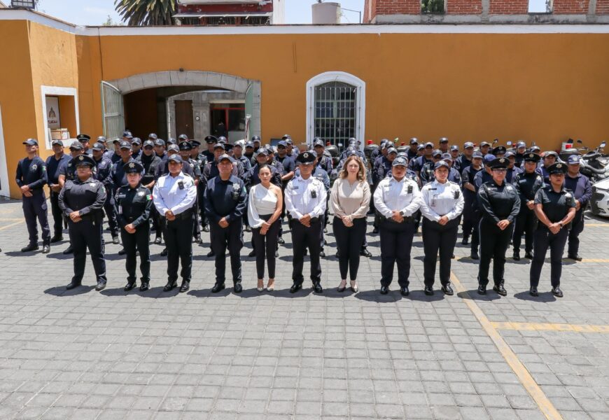 Entregan cámaras corporales en Tlaxcala para fortalecer la seguridad pública
