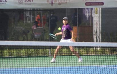 Tenis en la Olimpiada Nacional 2025 destaca a Tlaxcala