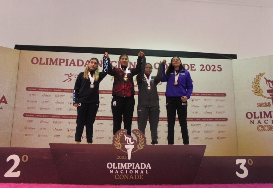 Judoca Tlaxcalteca gana bronce en la Olimpiada Nacional