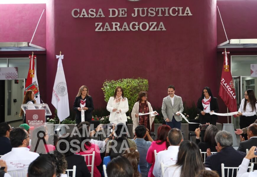 Inaugura gobernadora Sala de oralidad en Zacatelco Inaugura gobernadora Sala de oralidad en Zacatelco