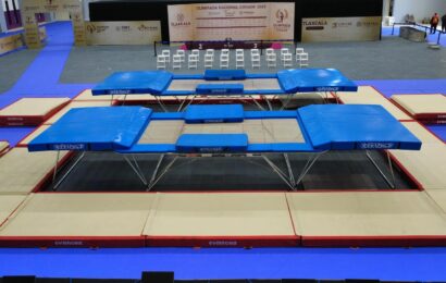Tlaxcala listo para albergar gimnasia de Trampolín
