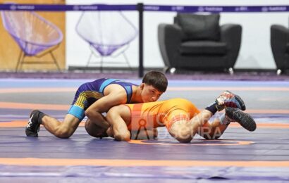 Lucha grecorromana destaca en competencia nacional