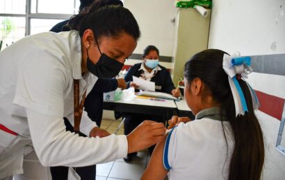 Vacuna contra sarampión en Tlaxcala suma más de 10 mil dosis aplicadas